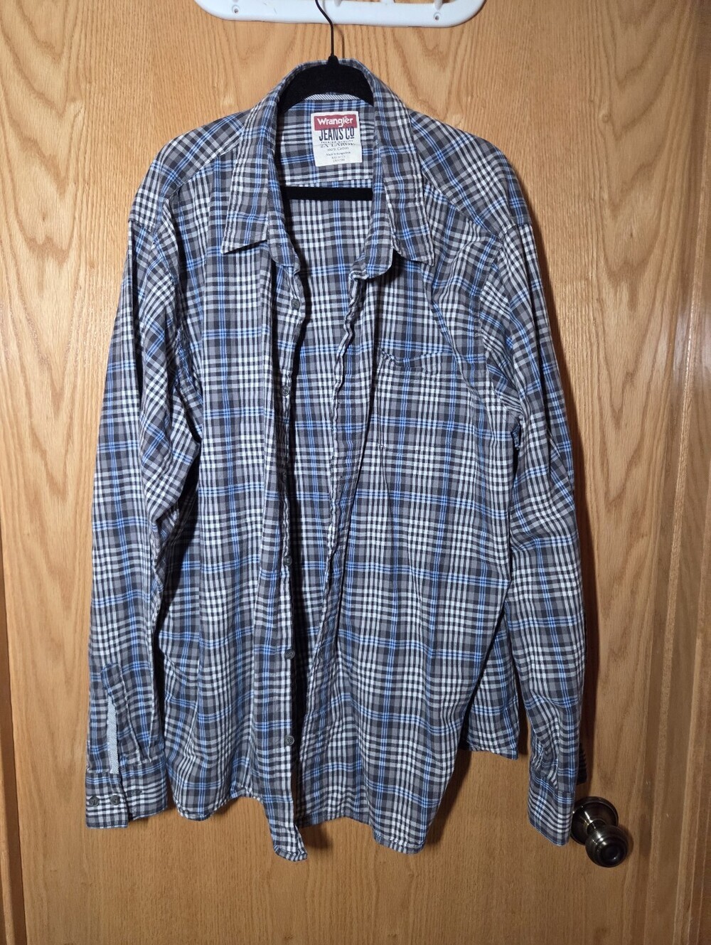 Wrangler Vintage Long Sleeve Shirt 2XL